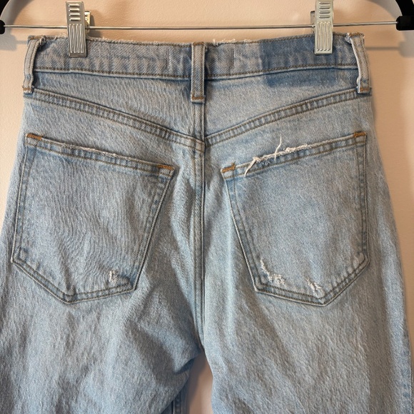 Abercrombie and Fitch 90s High Rise straight Ultra High Rise Jean 4 Long - Picture 5 of 8